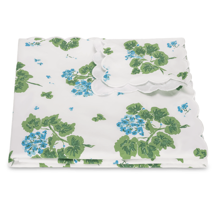 Geranium Duvet Cover in Blue