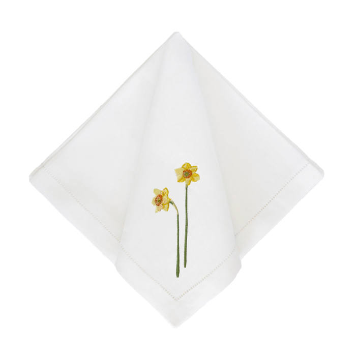Daffodil Dinner Napkins-Set of 4