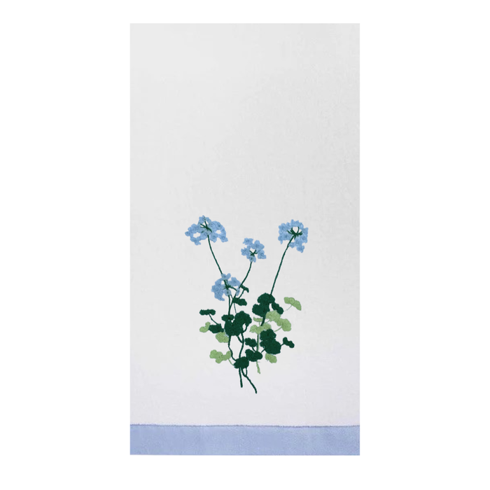 Geranium Terry Cloth Hand Towel
