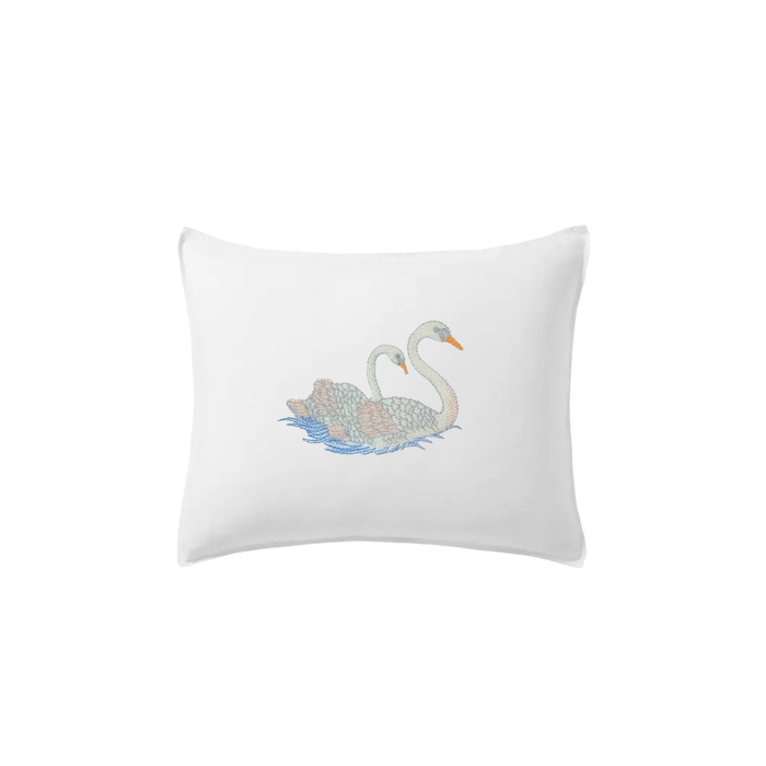 Swan Boudoir Pillow