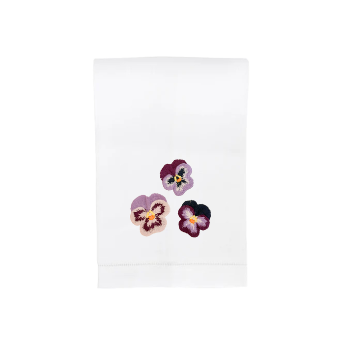 Pansy Hand Towel