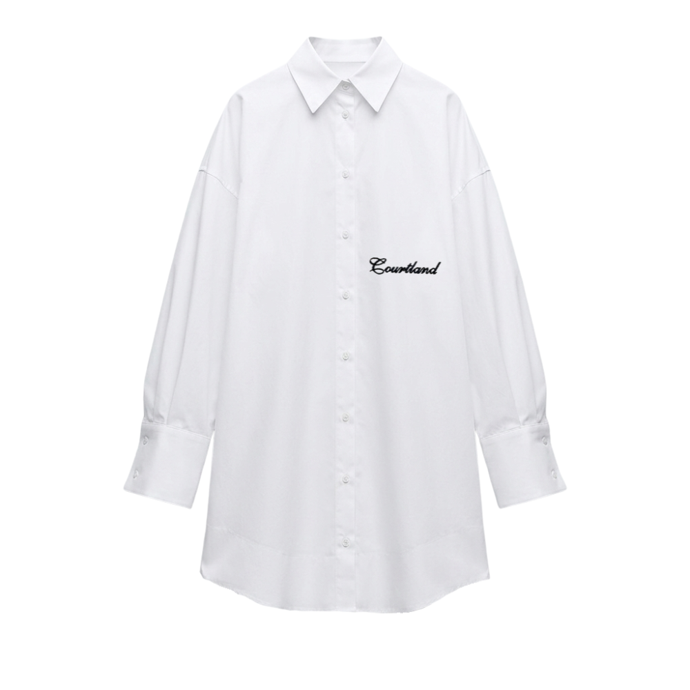 The Signature Name Shirt Dress