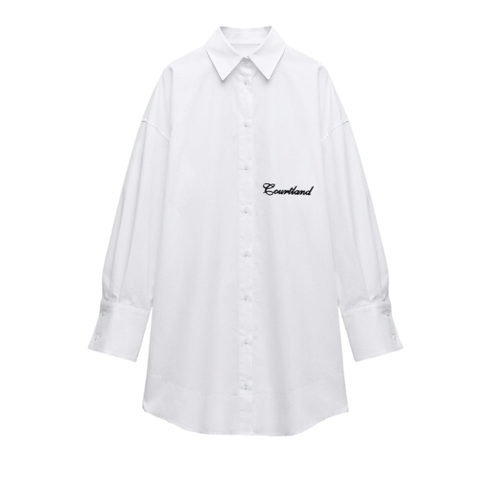 The Signature Name Shirt Dress