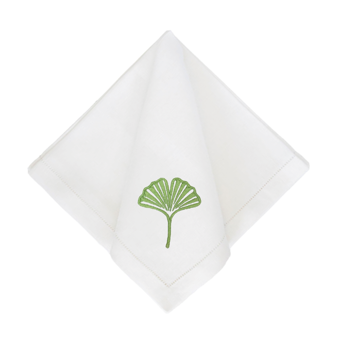 Ginkgo Leaf Dinner Napkins-Set of 4