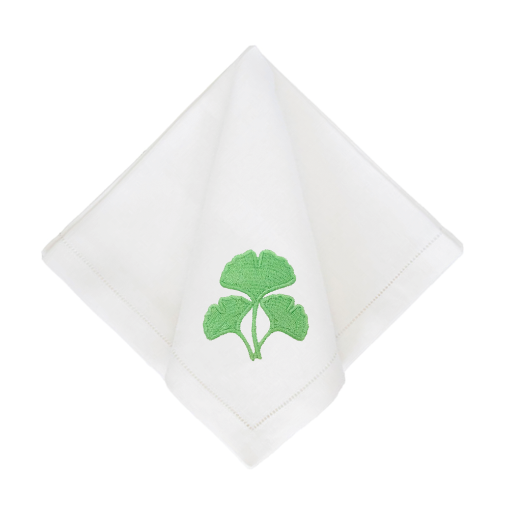 Gingko Leaves Dinner Napkins-Set of 4