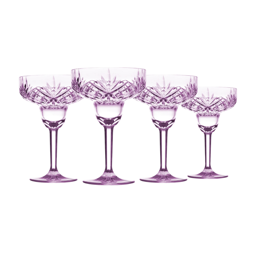 Dublin Acrylic Lavender Margarita, Set of 4
