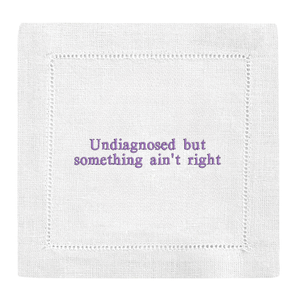 Undiagnosed but something ain't right Cocktail Napkins