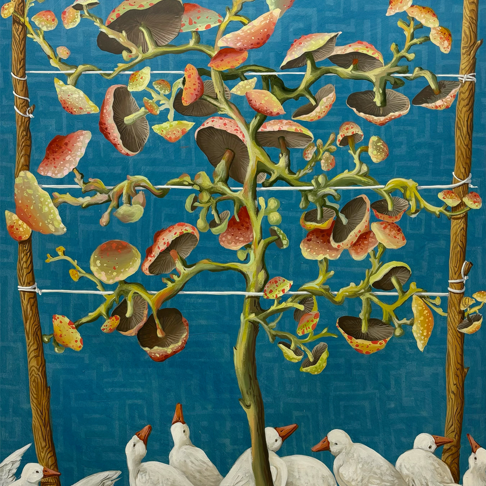 Paper Panel-Duck Flock