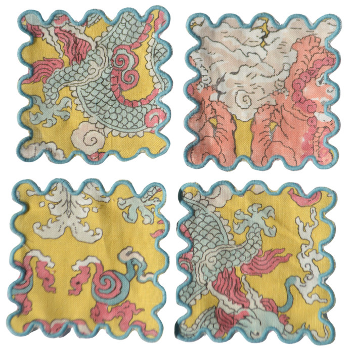 Magic Mountain Dragon Cocktail Napkins