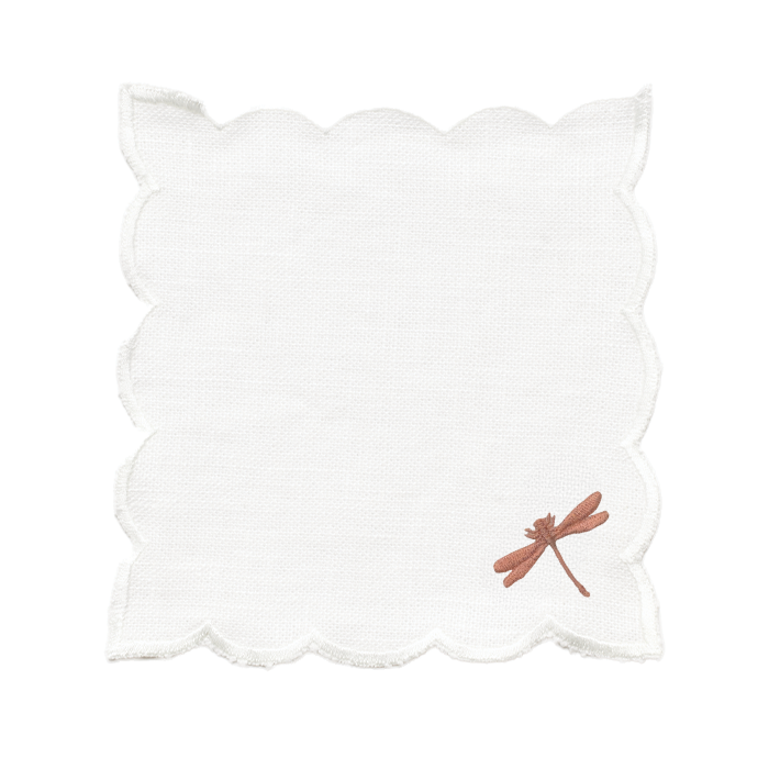 Chic Dragonfly Cocktail Napkins
