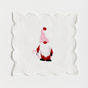 Festive Gnome Cocktail Napkins