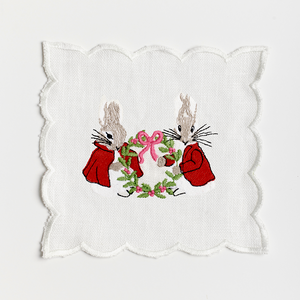 Holiday Bunny No. 3 Cocktail Napkins