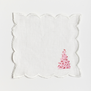 Little Christmas Tree Cocktail Napkins