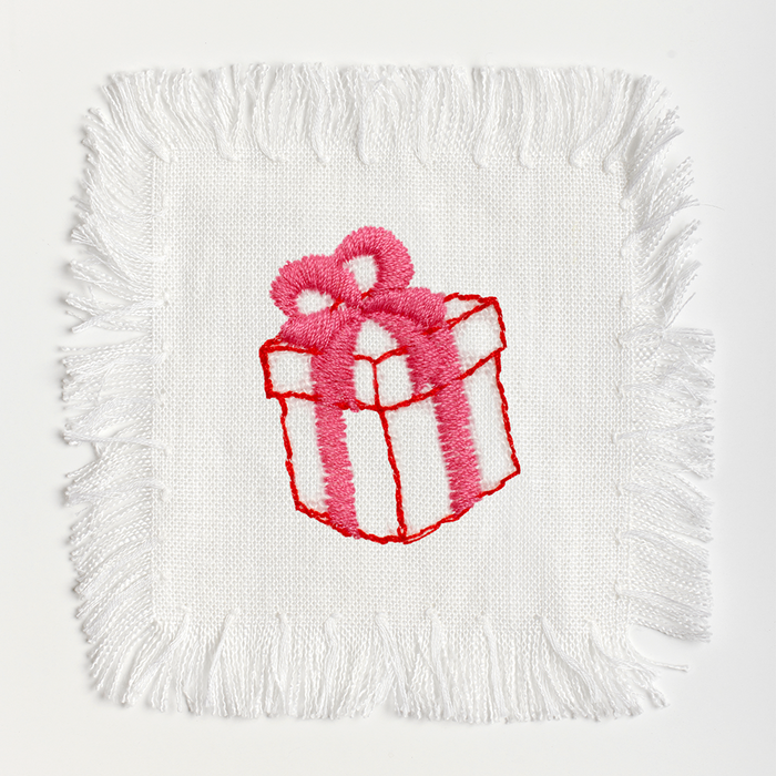 Gift Wrapped Cocktail Napkins