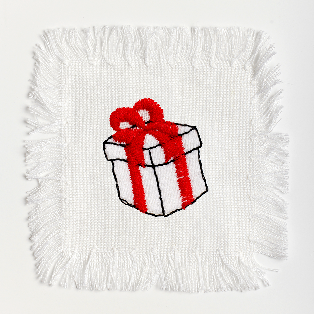 Gift Wrapped Cocktail Napkins