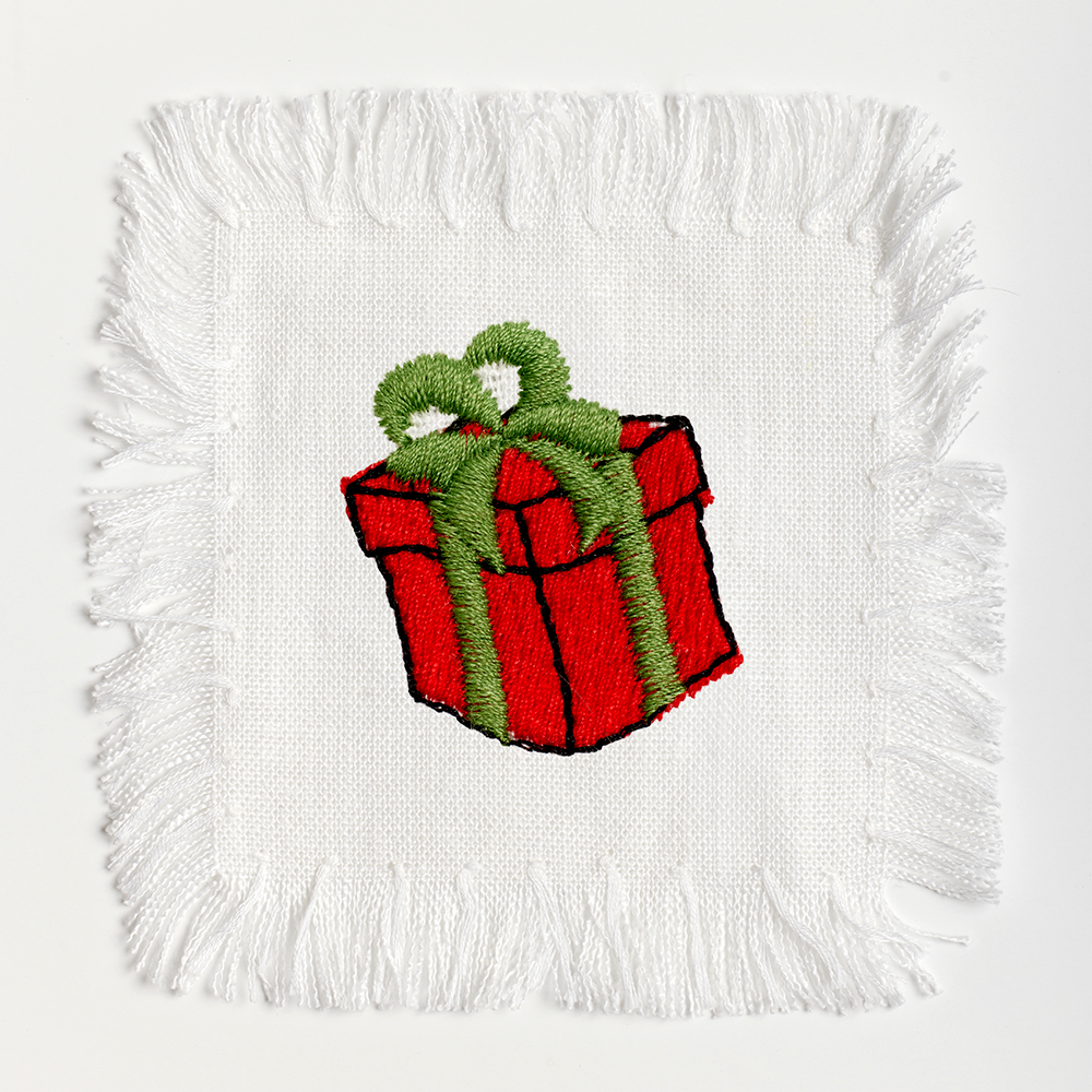 Gift Wrapped Cocktail Napkins