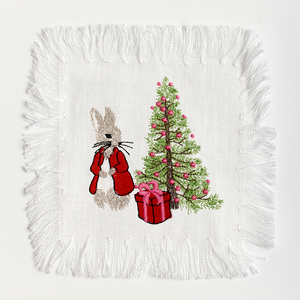 Holiday Bunny No. 1 Cocktail Napkins