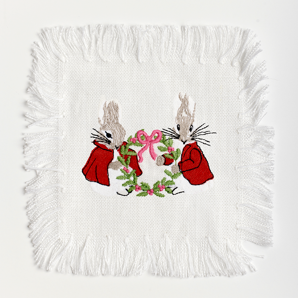 Holiday Bunny No. 3 Cocktail Napkins