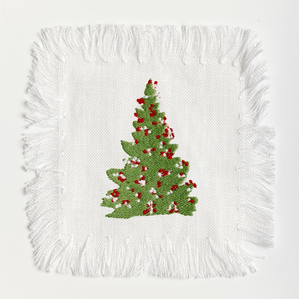 Big Christmas Tree Cocktail Napkins