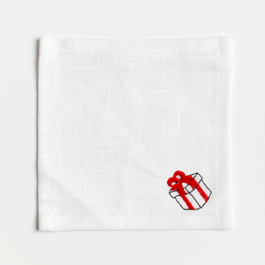 Peeking Present Cocktail Napkins