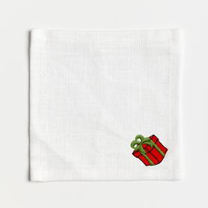 Peeking Present Cocktail Napkins