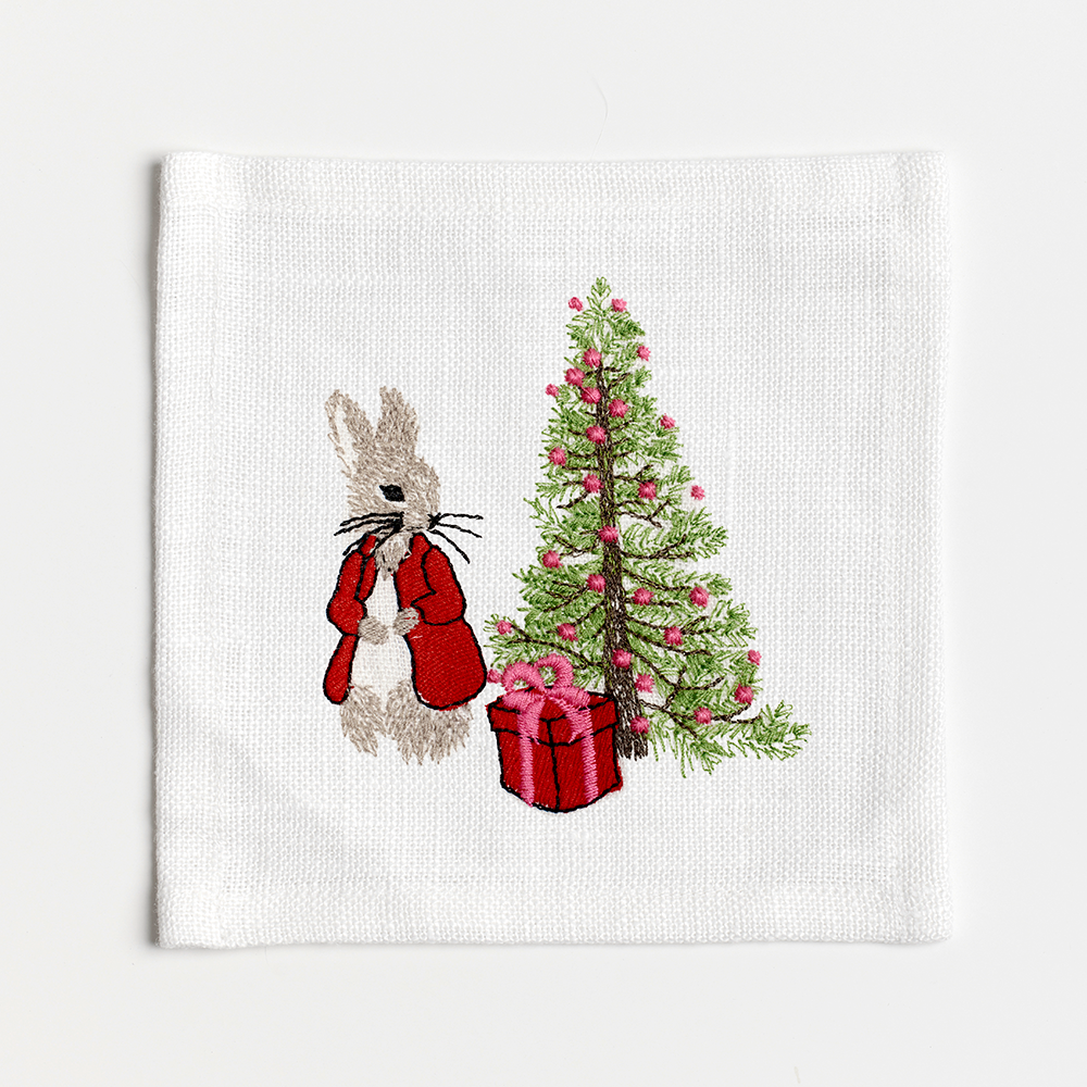 Holiday Bunny No. 1 Cocktail Napkins