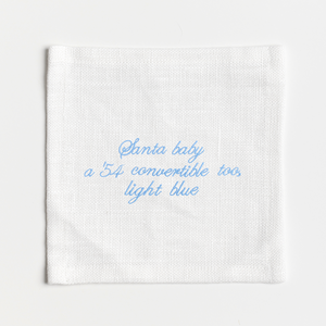 Santa Baby (Convertable) Cocktail Napkins