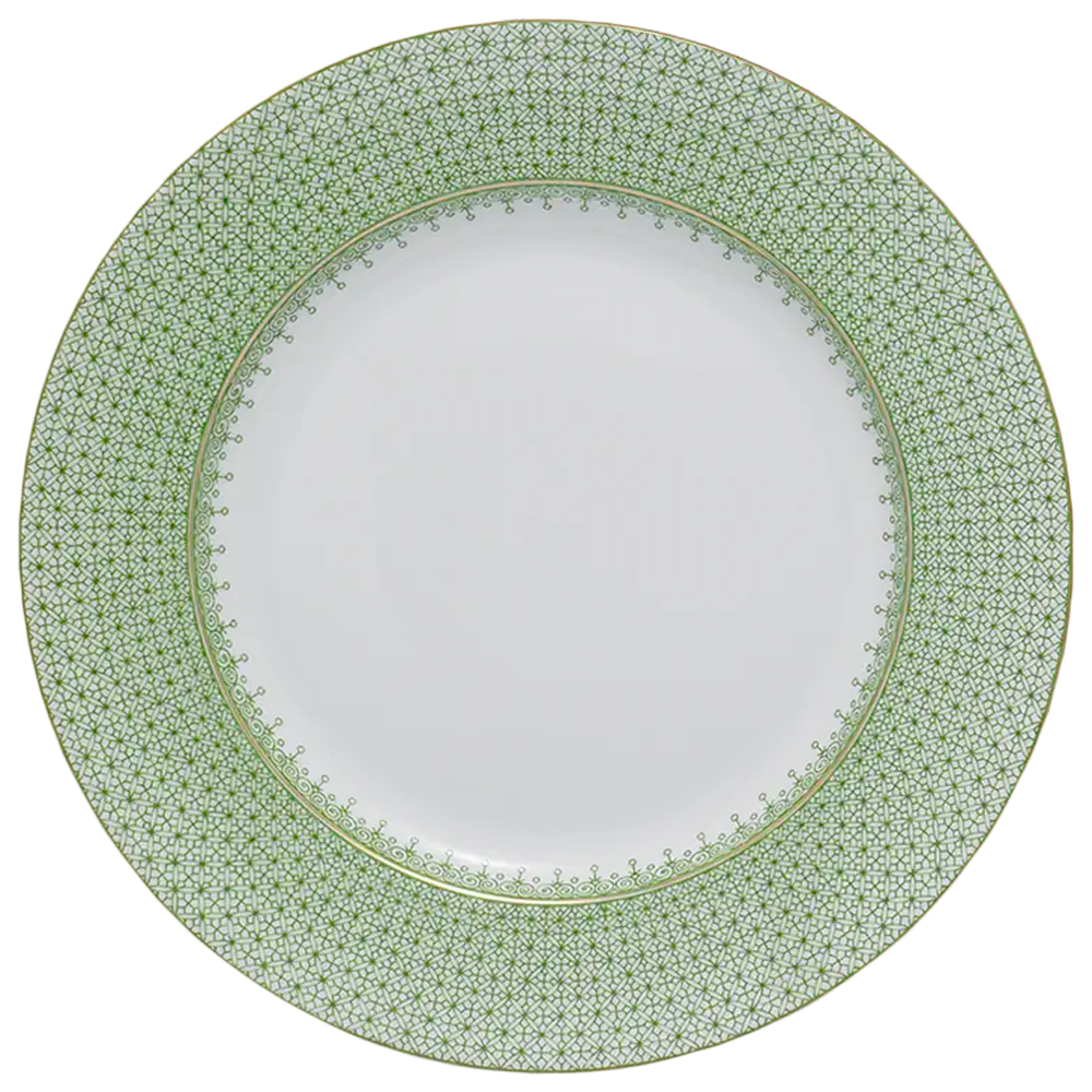 Lace Dinner Plate - Apple Green