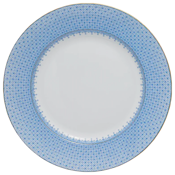 Lace Dinner Plate - Cornflower