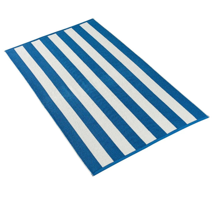 Customizable Cabana Stripe Beach Towel