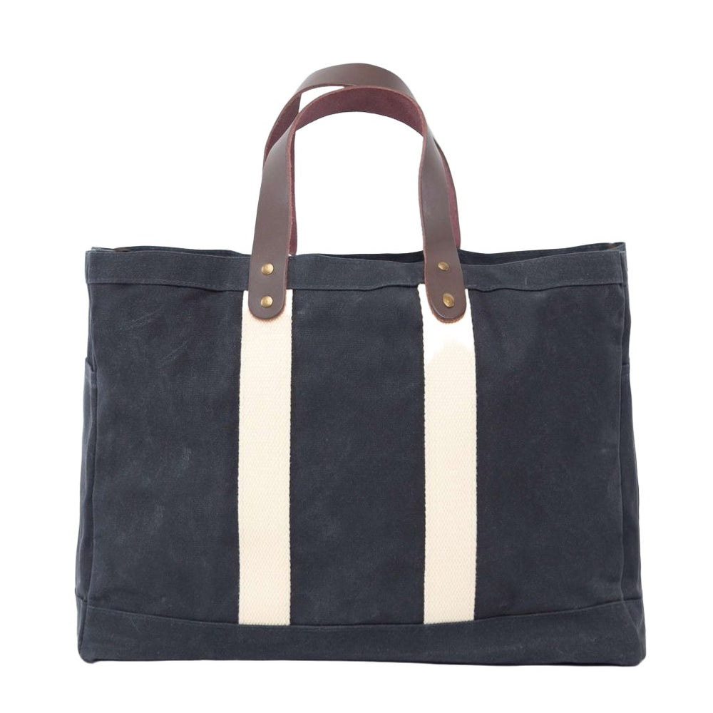 Waxed Customizable Commute Tote - Slate