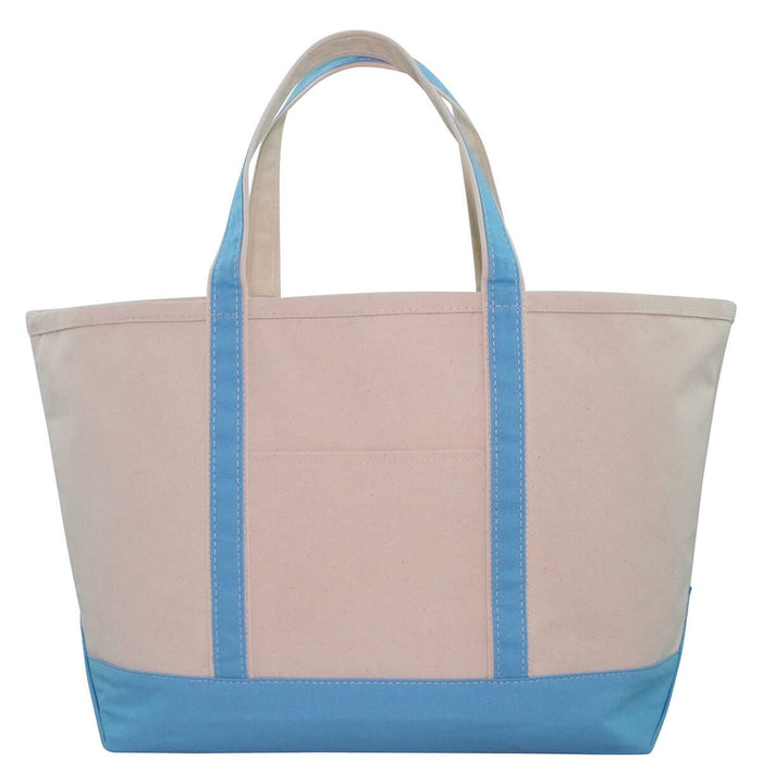 Large Boat Tote - Baby Blue