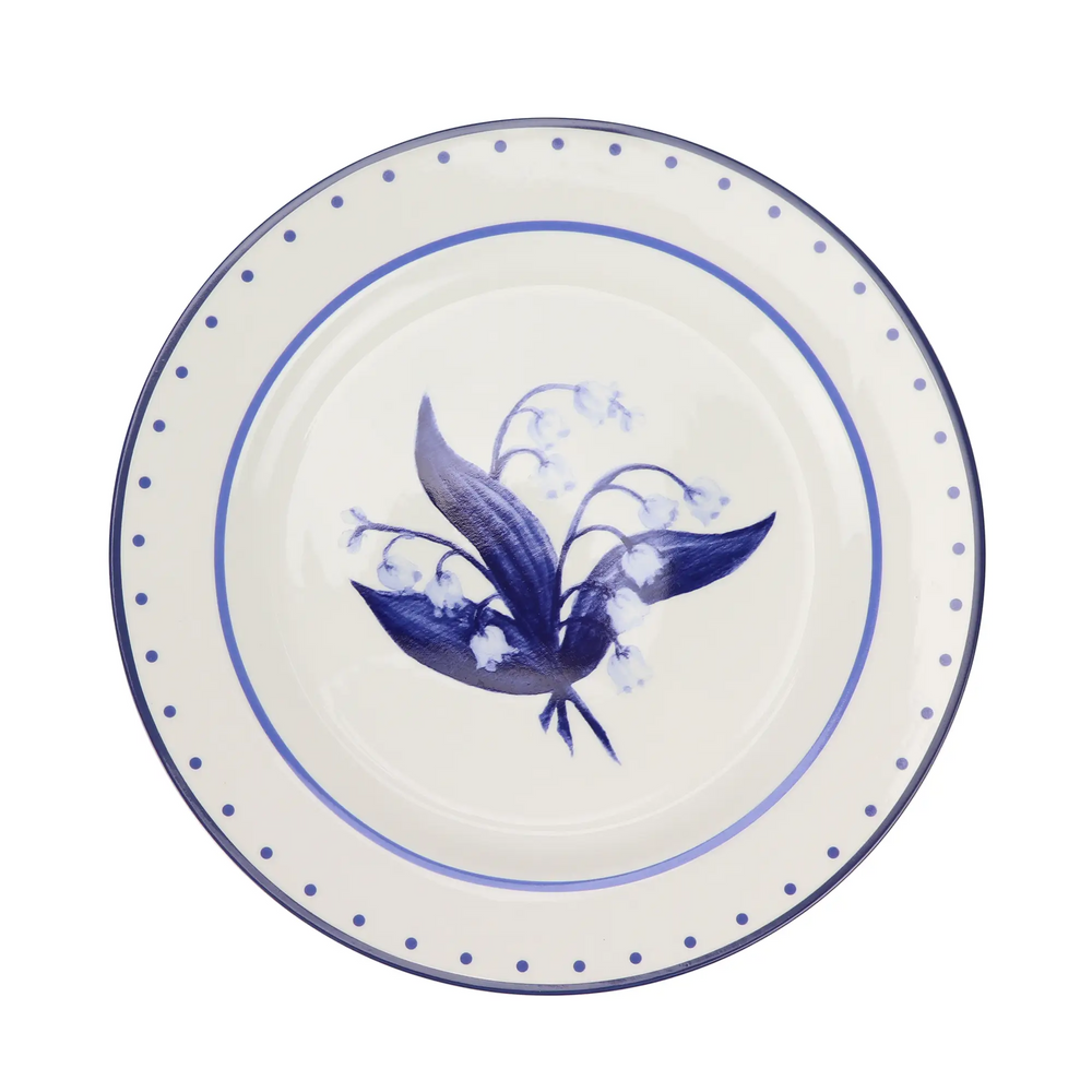 Carolyne Roehm x EH Lily Of The Valley Luncheon Plates