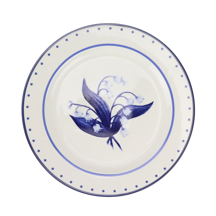 Carolyne Roehm x EH Lily Of The Valley Luncheon Plate