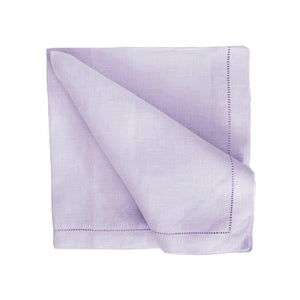 Festival Customizable Linen Dinner Napkins - Pansy