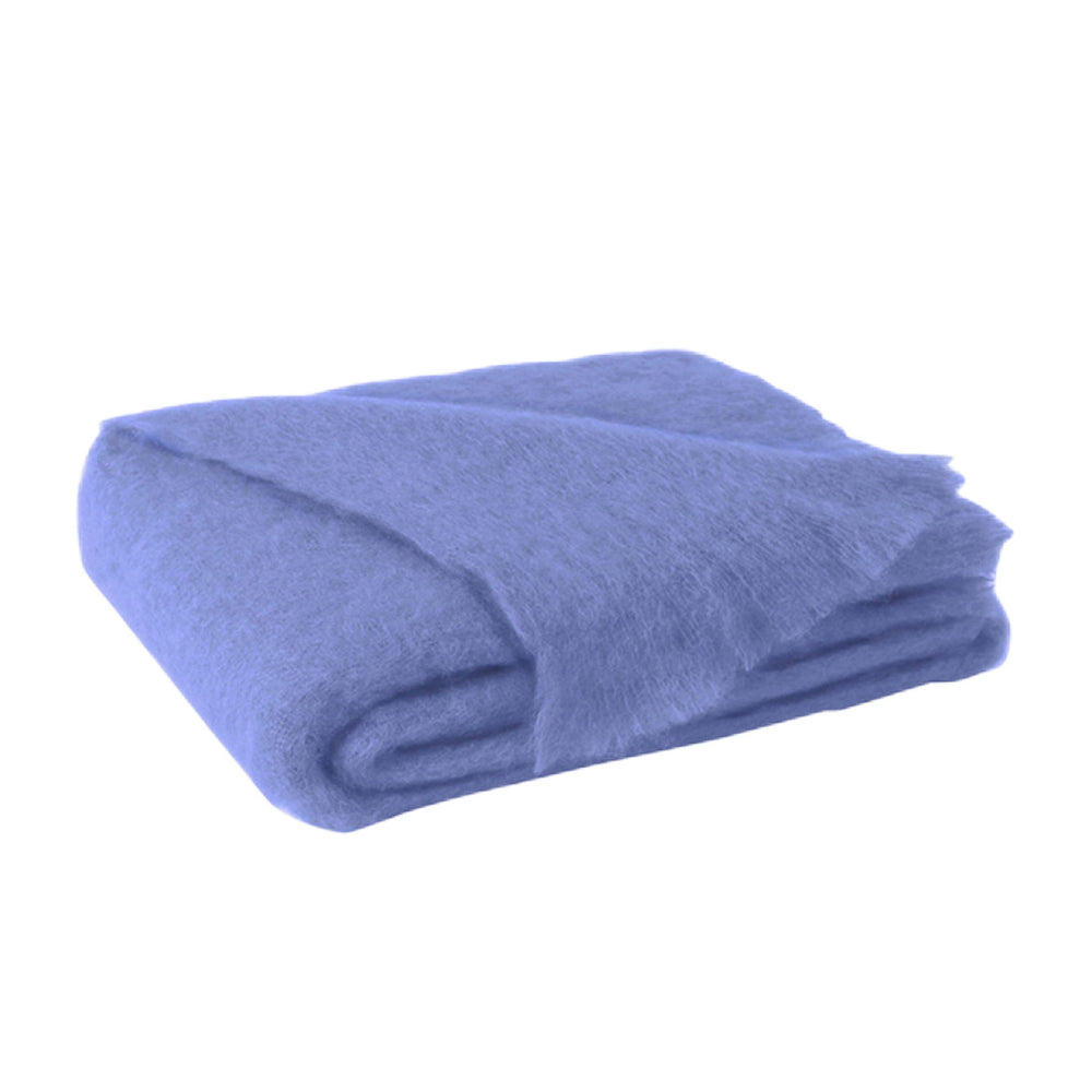 Blue discount mohair blanket