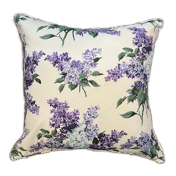 Proust's Lilacs Pillow - Purple