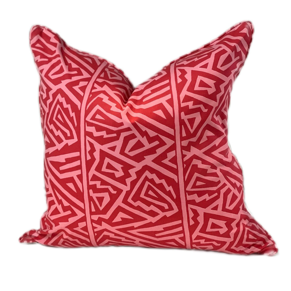 Jagged Maze Pillow