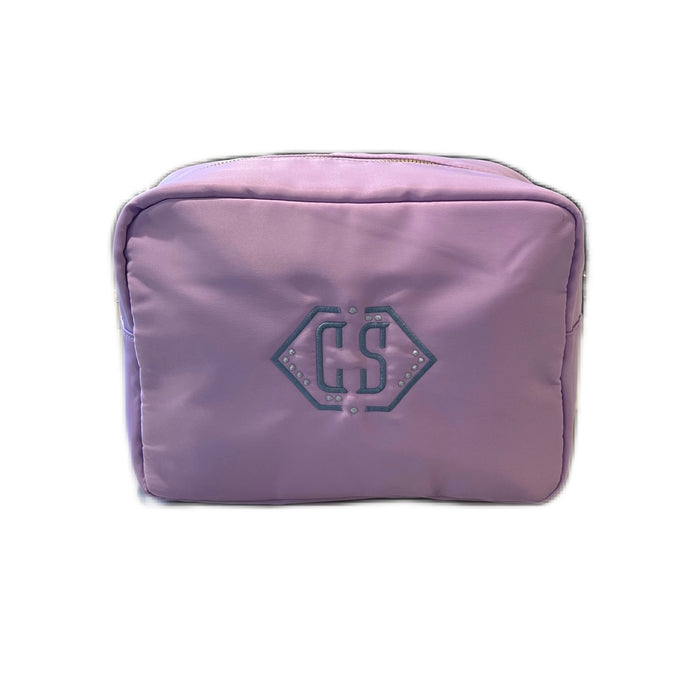 Nylon Customizable Cosmetic Bag - Large