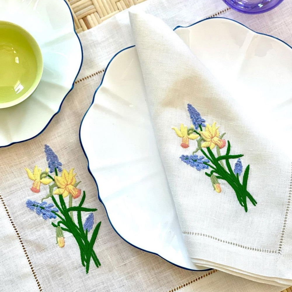Hyacinth + Daffodil Placemat