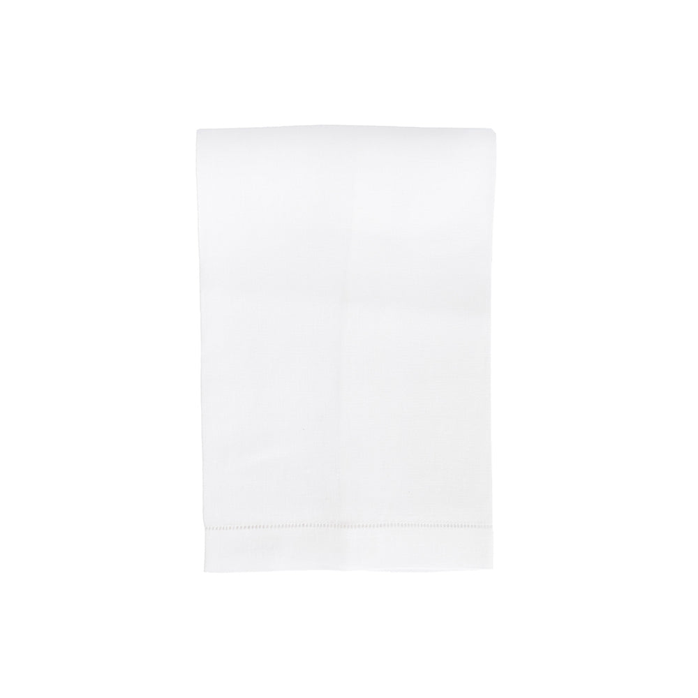 Classico Linen Customizable Hand Towel - White