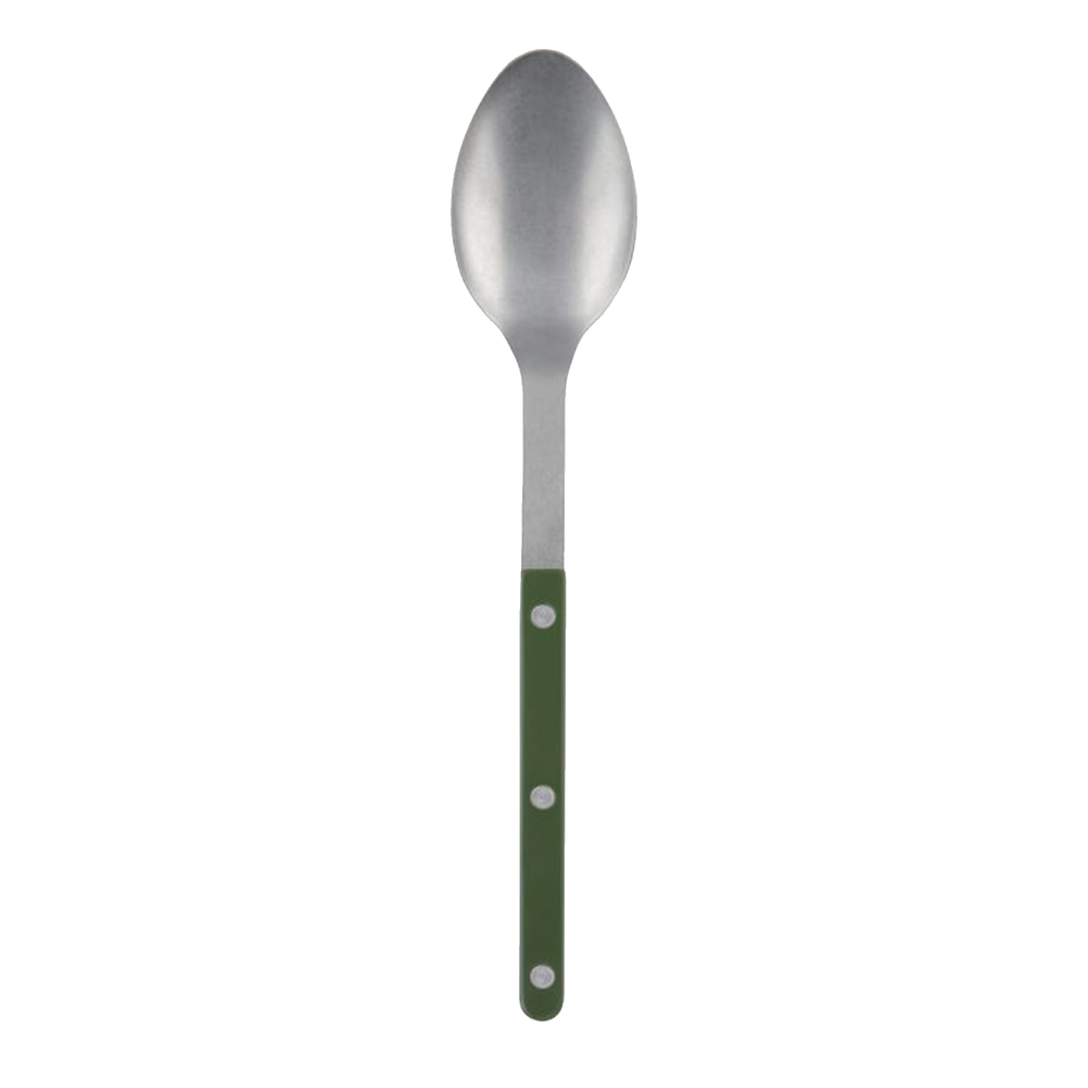 Bistrot Shiny Solid Green Flatware