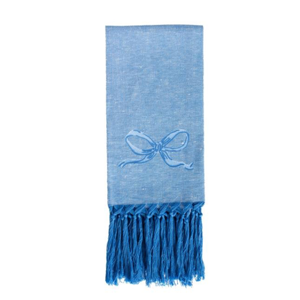 Susannah Garrod Small European Hand Towel - Blue/Blue – Courtland & Co