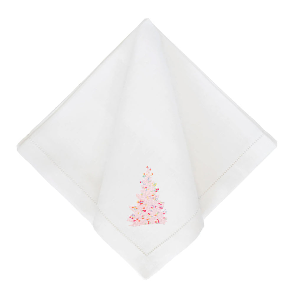 Tinsel Tree Dinner Napkins