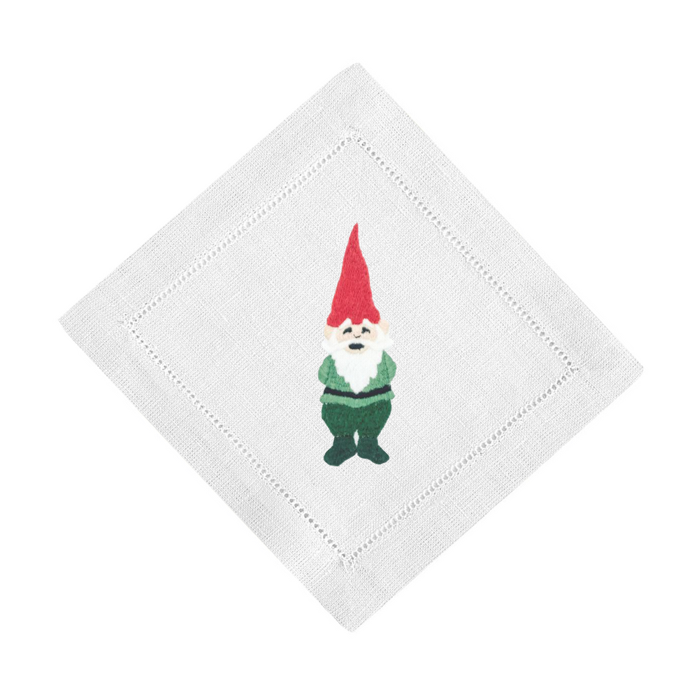 Gnome Cocktail Napkins