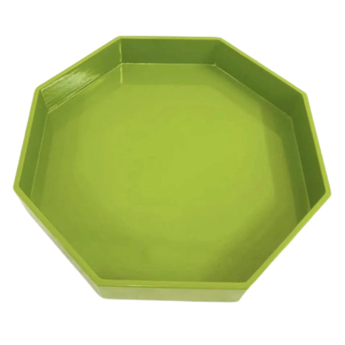 Parrot Octagonal Lacquered Tray